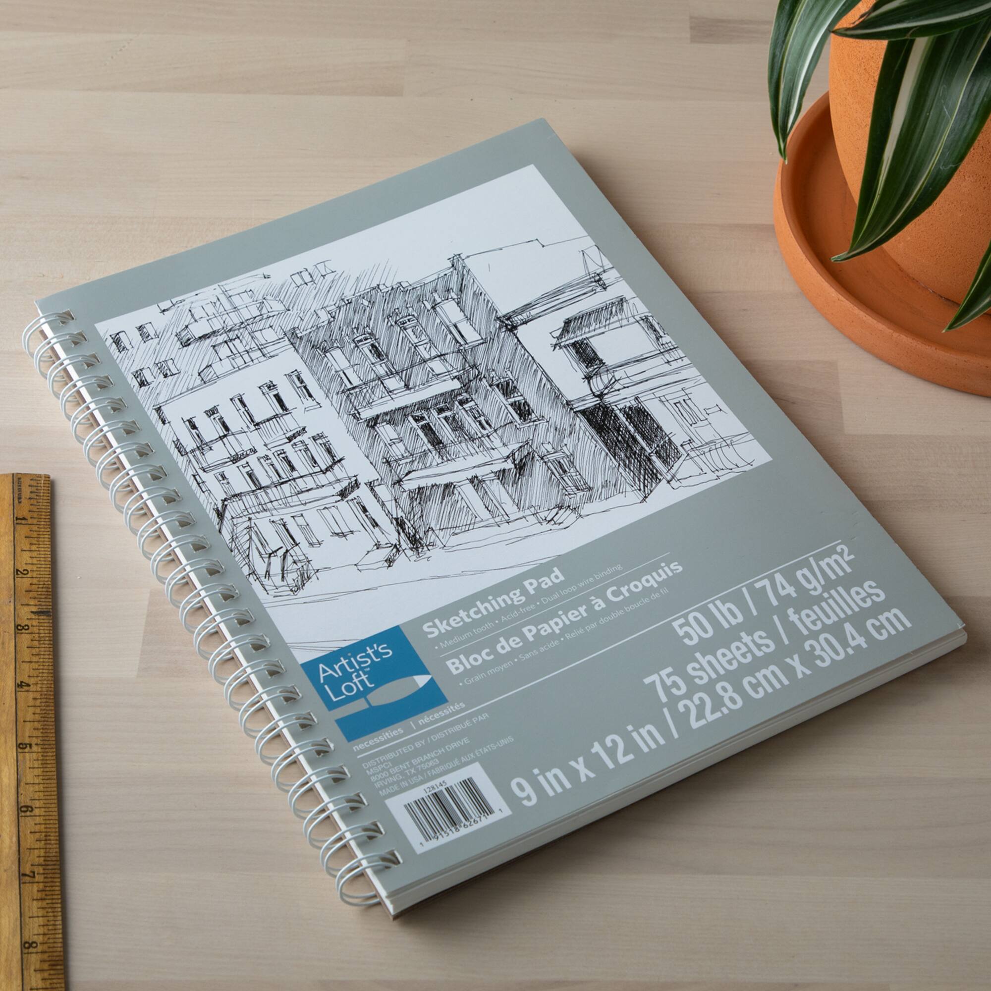 Necessities™ Sketching Pad by Artist’s Loft™, 9" x 12"